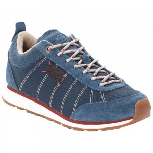Buty Casual Damskie Jack Wolfskin Mountain Dna Low Blue/Red | DW3469258