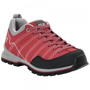 Buty Trekkingowe Damskie Jack Wolfskin Scrambler Low Szare | GY1769243