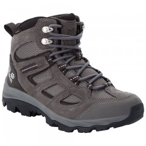 Buty Trekkingowe Damskie Jack Wolfskin Vojo 3 Texapore Mid Grey/Pink | TY9781540
