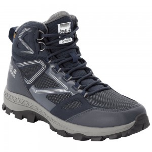 Buty Trekkingowe Męskie Jack Wolfskin Downhill Texapore Mid Ciemny | GO7152684