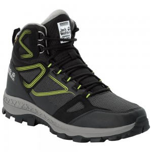 Buty Trekkingowe Męskie Jack Wolfskin Downhill Texapore Mid Zielone | JM2568493