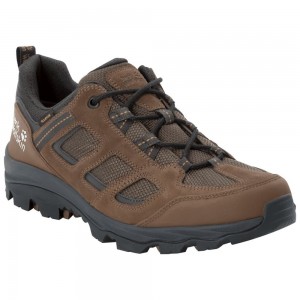 Buty Trekkingowe Męskie Jack Wolfskin Vojo 3 Texapore Low Brown/Black | KR5791642