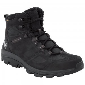 Buty Trekkingowe Męskie Jack Wolfskin Vojo 3 Wt Texapore Mid Czarne | UW0162783