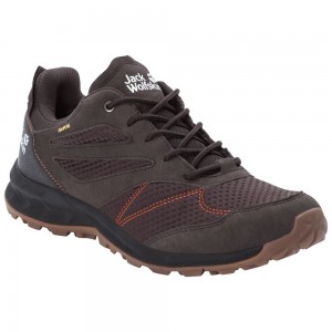 Buty Trekkingowe Męskie Jack Wolfskin Woodland Texapore Low Carmine | QV8497560