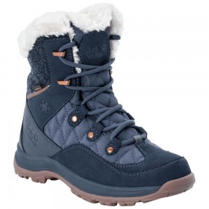 Buty Zimowe Damskie Jack Wolfskin Aspen Texaporeid Ciemny | ZD2193870