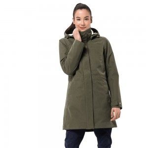 Kurtka 3 W 1 Damskie Jack Wolfskin Ottawa Szare | CE8026173