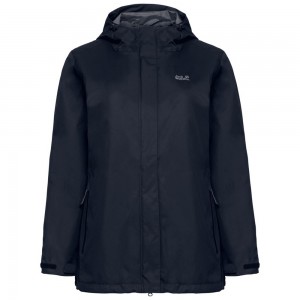 Kurtka 3 W 1 Damskie Jack Wolfskin Tavani Niebieskie | RC0529841