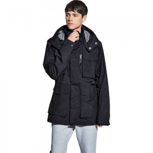 Kurtka Hardshell Męskie Jack Wolfskin Zagora Czarne | MI1928403