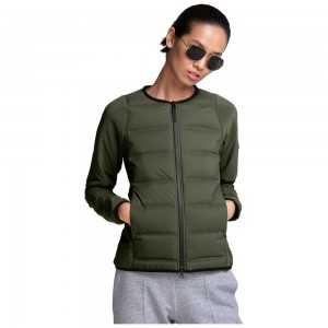 Kurtka Przeciwdeszczowa Damskie Jack Wolfskin Solaris Zielone | OR6941875