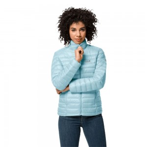 Kurtka Puchowa Damskie Jack Wolfskin Jwp Niebieskie | BS5702946