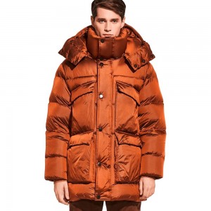 Kurtka Puchowa Męskie Jack Wolfskin Upper East Miedź | KI6154380