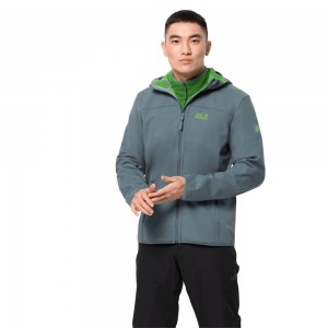Kurtka Softshell Męskie Jack Wolfskin Northern Point Szare | TA5043291