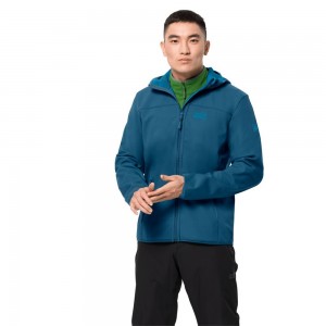 Kurtka Softshell Męskie Jack Wolfskin Northern Point Ciemny | QY2360519