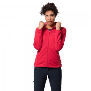 Kurtka sportowa Damskie Jack Wolfskin Star Czerwone | HN7103694