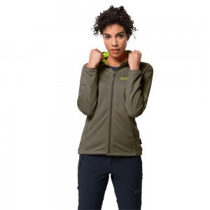 Kurtka sportowa Damskie Jack Wolfskin Star Szare | EM4380796
