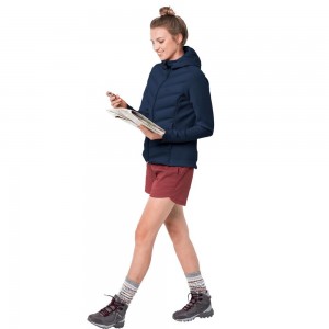 Kurtka sportowa Damskie Jack Wolfskin Tasman Ciemny Indygo | IH4751869