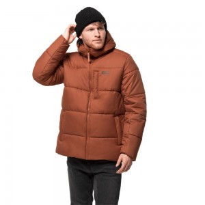 Kurtki Ocieplane Męskie Jack Wolfskin Kyoto Miedź | YB4318752