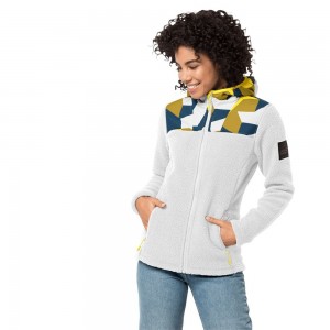 Kurtki Polarowe Damskie Jack Wolfskin 365 Hideaway Fleece Szare | DB2109435