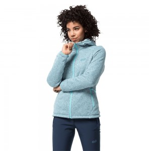 Kurtki Polarowe Damskie Jack Wolfskin Lakeland Niebieskie | EH0873254