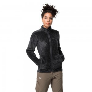 Kurtki Polarowe Damskie Jack Wolfskin Pine Leaf Stripes | GO5810936