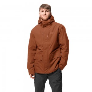 Kurtki Zimowe Męskie Jack Wolfskin West Miedź | IL0253681