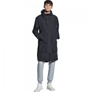 Parka Hardshell Męskie Jack Wolfskin Tanger Czarne | RV3728590