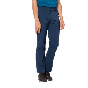 Softshell Trousers Męskie Jack Wolfskin Activate Light Ciemny Indygo | MF3748906
