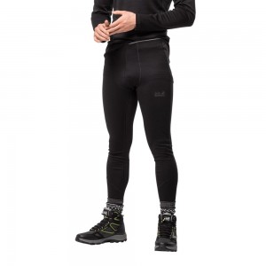 Softshell Trousers Męskie Jack Wolfskin Arctic Xt Czarne | YT5721930