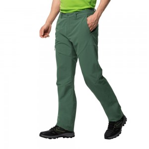 Softshell Trousers Męskie Jack Wolfskin Chilly Track Xt Oliwkowe | BU8561943