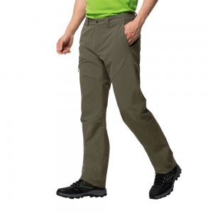 Softshell Trousers Męskie Jack Wolfskin Chilly Track Xt Szare | LY4015367
