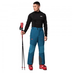 Spodnie Narciarskie Męskie Jack Wolfskin Snow Summit Ciemny | CU6498170