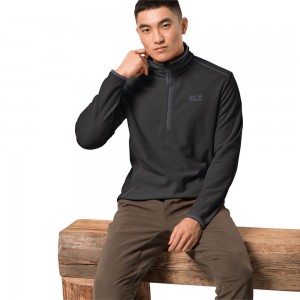 Zworki Męskie Jack Wolfskin Echo Czarne | KR9814375
